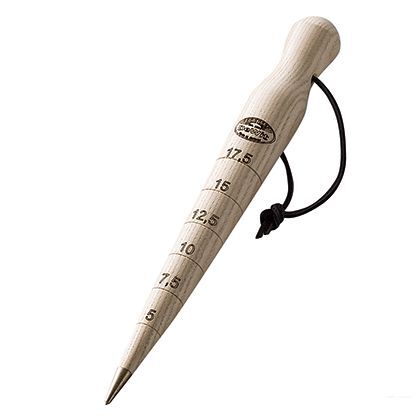 球根穴掘りツール 約幅35×奥行35×全長300mm No3087 1