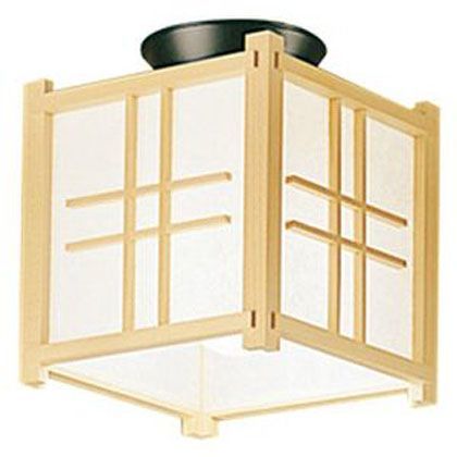 LED和風ペンダント 径:□175mm・高さ:195mm DXL-81051 1