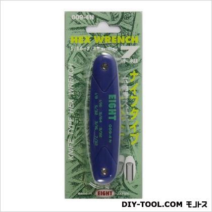 ナイフ型六角棒スパナ樹脂カバーセット 009-4N 7pc