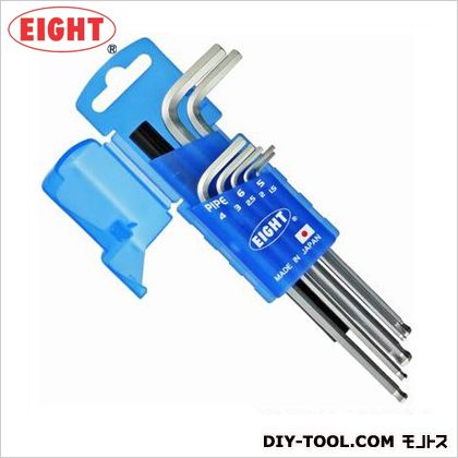 スーパーボールポイント六角棒スパナ TMS-7DP 7本組