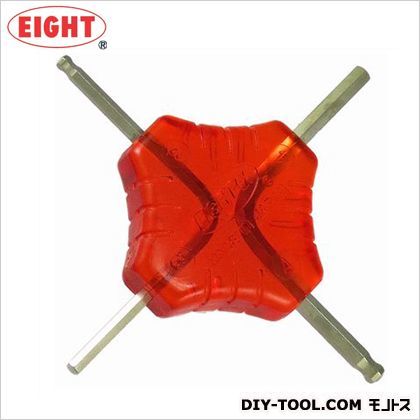 クロス型テーパーヘッド&六角棒スパナ SYU-W34 1点