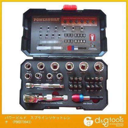 パワービルドスプラインソケットレンチ PBKBT0943 1点