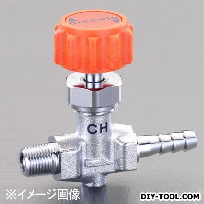 PT3/8 x10.5mmミニニードルバルブ EA426CH-3B 1