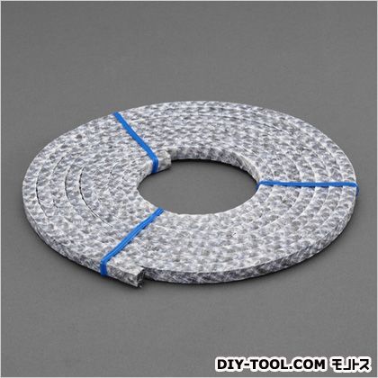 高温蒸気バルブ用グランドパッキン 10mm×3m EA351BK-10 1