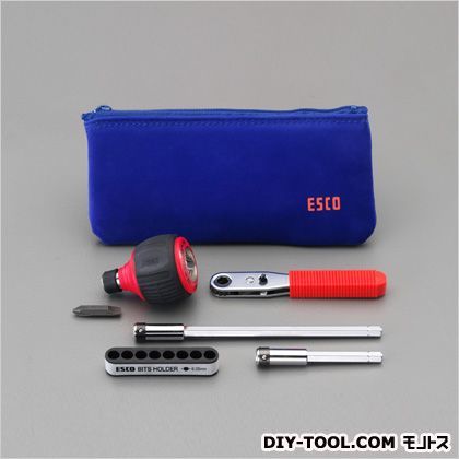 差替式ドライバービットセット(ラチェット付) EA564AH-21 1