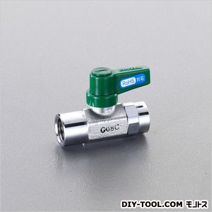 Rc1/4 xRc1/4 ミニボールバルブ(RoHs対応) EA425AJ-2 1