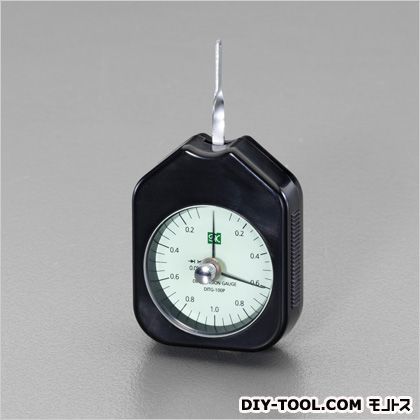 0.06-0.5Nダイアルテンションゲージ 本体:48(W)×20(D)×60(H)mm、 測定子:29(L)×3(W)×1(D)mm EA716B-2 1