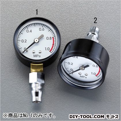 50mm/0-1.0Mpa圧力計(立型) EA729-11 1