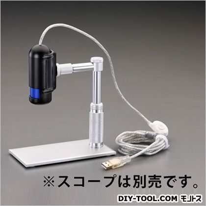 マイクロスコープ用スタンド ベース:80×150mm ポール縦:100mm ポール横:78mm EA755CE-22 1