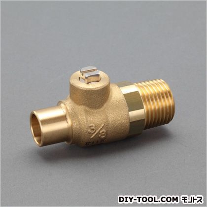 12.7mmxR1/2 ボールバルブ(真鍮) EA470GS-4 1