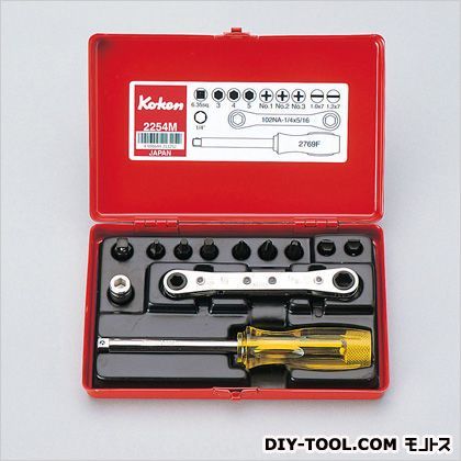 ビットセット(ラチェット付) EA550KL 1