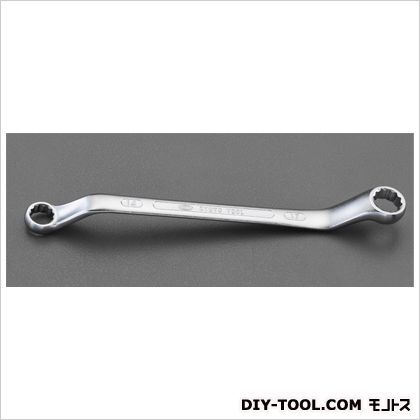 5.5x7mm両口めがねレンチ S1×S2:5.5×7mm、D1:9.5mm、D2:12mm、T1:4.5mm、T2:5mm、L:150mm EA616DF-11 1