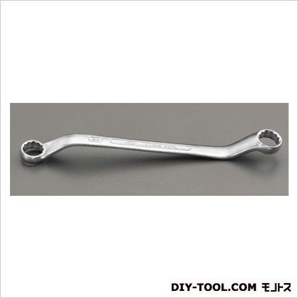 3/4 x25/32 両口めがねレンチ S1×S2:3/4''×25/32''、D1:29mm、D2:30mm、T1:11mm、T2:11mm、L:275mm EA616DF-104 1