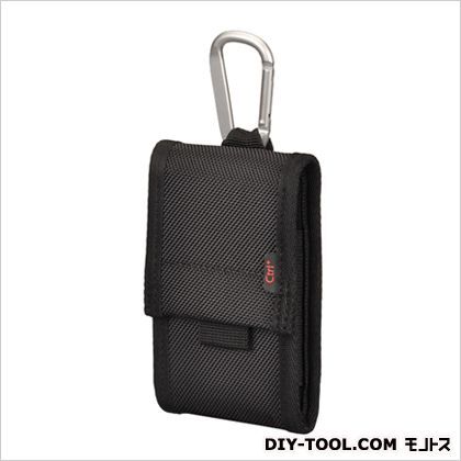 65x125x12mmスマートフォンケース(カラビナ付/ブラック) EA927AH-43 1
