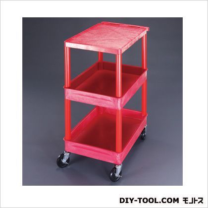 455x610x925mm/3段ツールワゴン(樹脂製) EA956AH-2 1