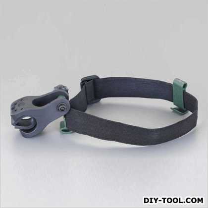 ヘルメット用ライトホルダー