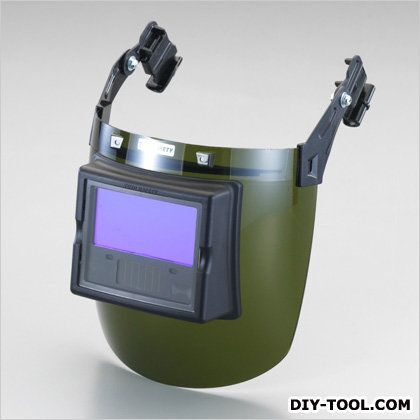 アーク溶接面(ヘルメット取付型) EA800PC-1A 1