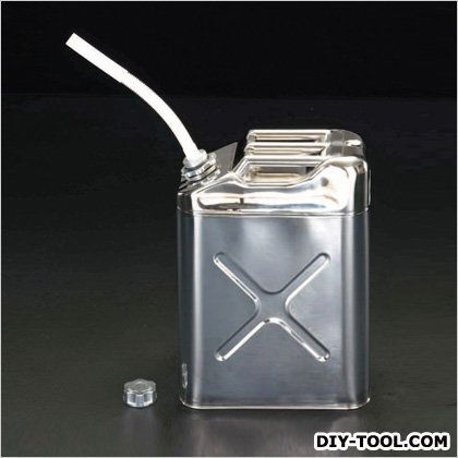 燃料携行缶(ステンレス製) 10L EA991HB-10A 1