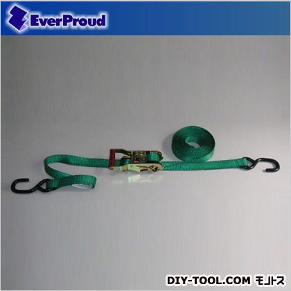 ラチェット式S字フック グリーン 25mm 0.5×4M EGR20540V 1
