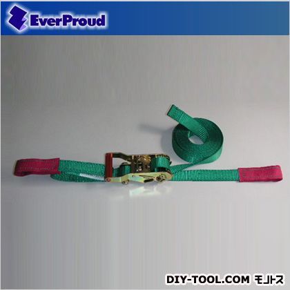 ラチェット式スリングフック グリーン 25mm 0.5×4M EGR20540S 1