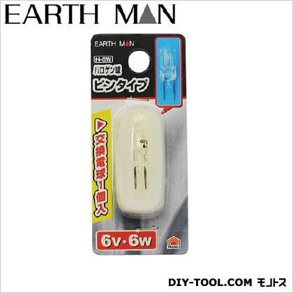 HES-100用ハロゲンランプピンタイプ 6V/6W H-6W 1