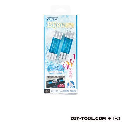 ビジューミニ(車用エアコンルーバー取付けタイプ芳香剤)マリンスカッシュ Q65 1