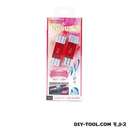 ビジューミニ(車用エアコンルーバー取付けタイプ芳香剤)ピンクシャワー Q67 1