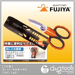 スーパーマルチバサミ(万能鋏)PC収納ケース付140mm FKC-140