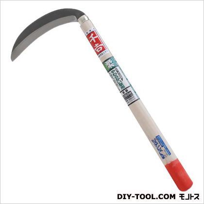 鋼付ステン片刃薄鎌角度付180MM 1