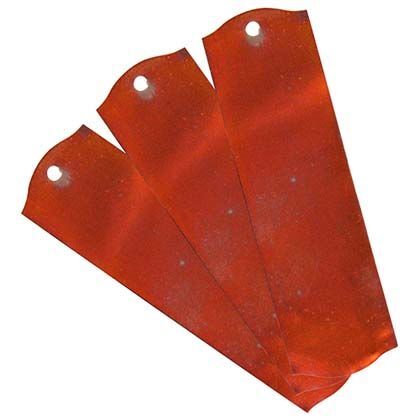 銅製ラベル立型無地 3PCS 1