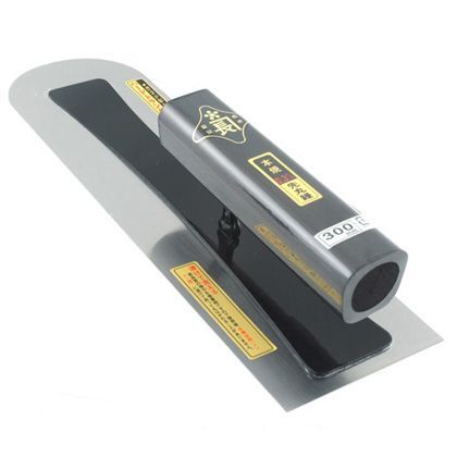 先丸鏝本焼0.3黒塗角柄 300MM 1