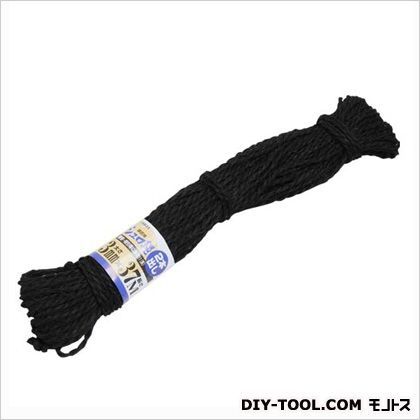 シュロ縄2本だし3X37 黒 1