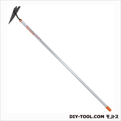アルミ柄三角草削りクマデ付1350MM 1