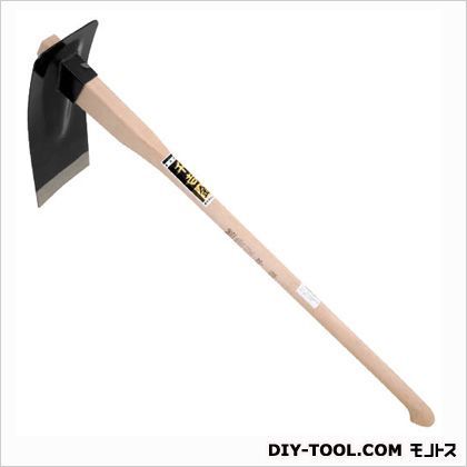 越後型平鍬黒打鋼付3尺 1