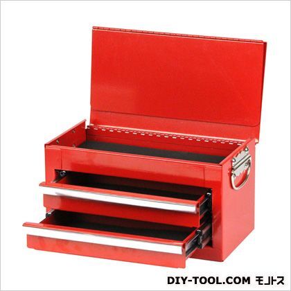 ミニツールチェスト 2段式工具箱 レッド STR1002R 1