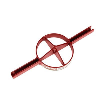 両手用竹割全鋼刃4割 130mm 1