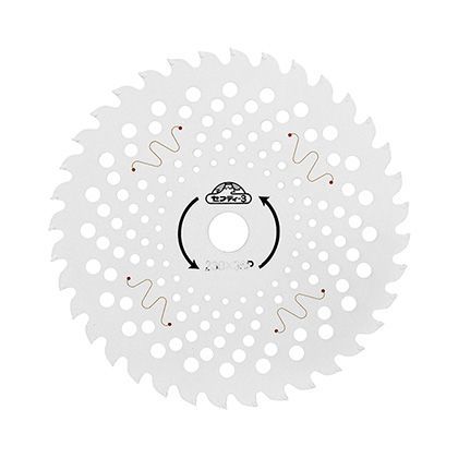 静音チップソー白 230MMX36P 1