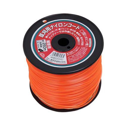 ナイロンコード□型ボビン巻 2.4MMX250M 1