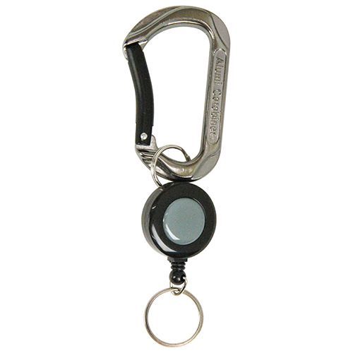 アルミカラビナキーリール付