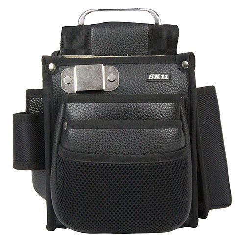 黒腰袋3段レザー