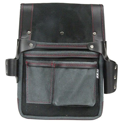 マチ付革製釘袋BLホルダーH