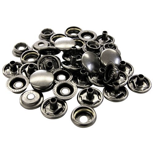 スナップファスナー15mm NO.165 クロメッキ 1