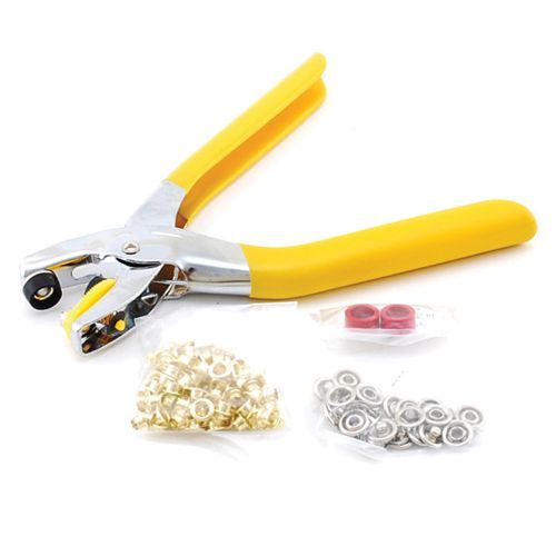 スナップハトメ両用パンチ 黄 #500 1本