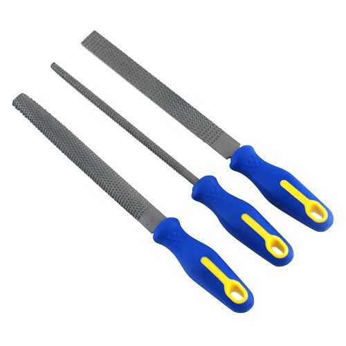 PC柄木工ヤスリセット3本組 200MM 1