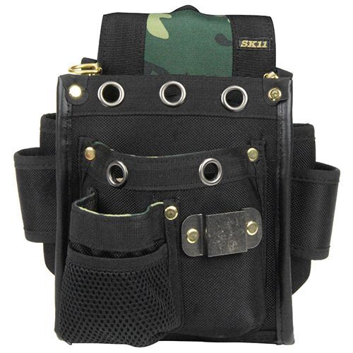 電工袋2段ポケット付