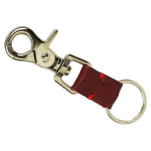 レザーキーホルダー LK0101RD 1