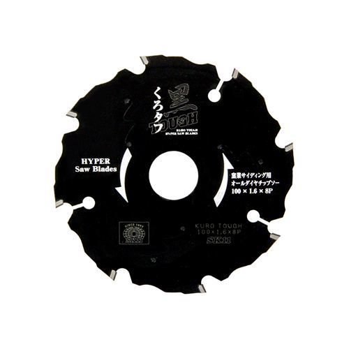 黒タフ窯業サイディング用 100x1.6x8Pダイヤ 1