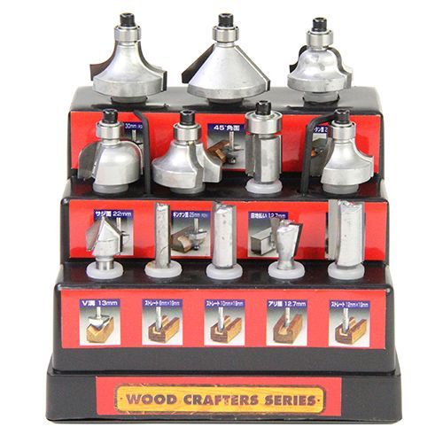 超硬ルータービット TRB-12S 1セット