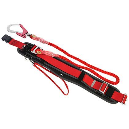 安全帯赤ロープSP&CD付 SAFOT93KLC-RFB 1