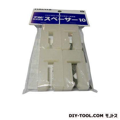 隙間スペーサー10 半透明 10×50×27mm 113399 25袋